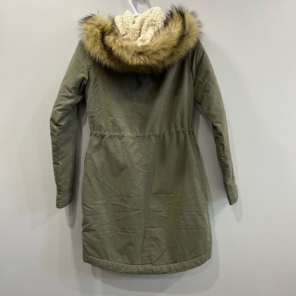 Abercrombie & Fitch Winter Olive Green Parka - Picture 5 of 16